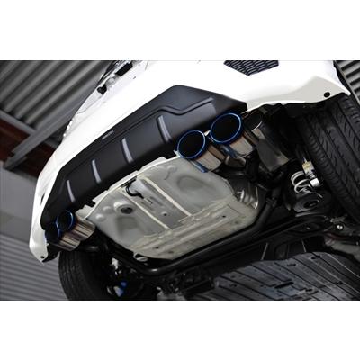 ヴェゼルハイブリッド RU4前期用 4WD用 マフラー 左右4本出し S02