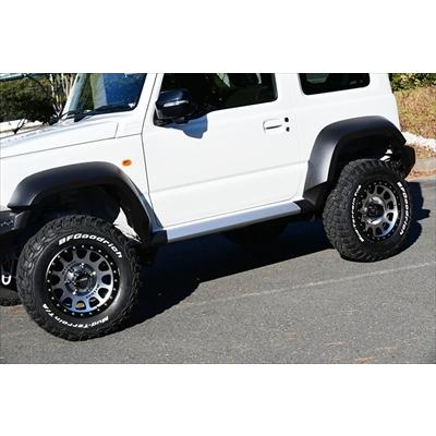 JB74W ジムニーシエラ サイドステップ 塗装済品 艶消しブラック