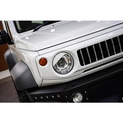 JB64W ジムニー アイライン 塗装済品 シフォンアイボリーメタリック  