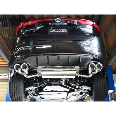 ハリアー 80系 左右4本出し マフラー チタンテール ハイブリッド 2WD