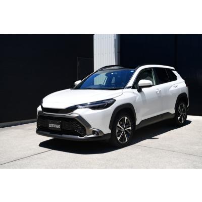 ノブレッセ　カローラクロス G1系 マークレスKIT 白/黒ツートン超美品 納期3ヵ月前後」 カローラクロス G1系 マークレスKIT 未塗装 : エアロ