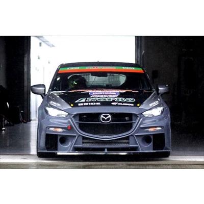 アクセラ BM系 後期 S耐バージョン フロントバンパースポイラー