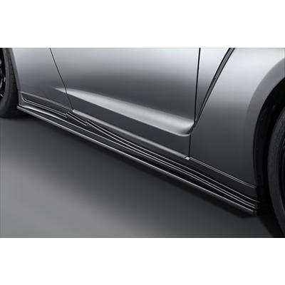 NISMO GT-R R35 08-10Y サイドスカートセット 塗装済み : エアロ 