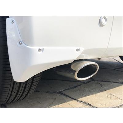 JJ1/JJ2 N-VAN ステンレスマフラーカッター 左右2本出し : oepz000128 