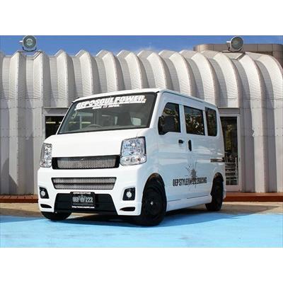 DA17V エブリイバン フロントバンパー タイプR FOG付き : エアロ