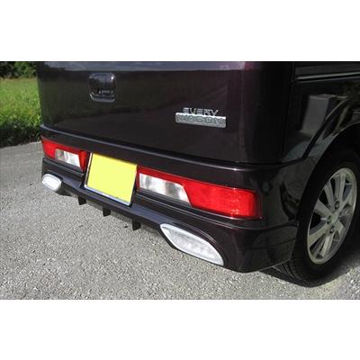 エブリイワゴン DA17W リヤハーフスポイラー : エアロ.カスタムパーツ