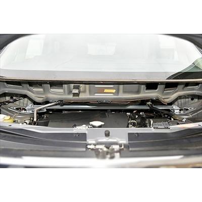 CV1W デリカ D:5 ストラットタワーバー アルミ フロント タイプD(MCS 