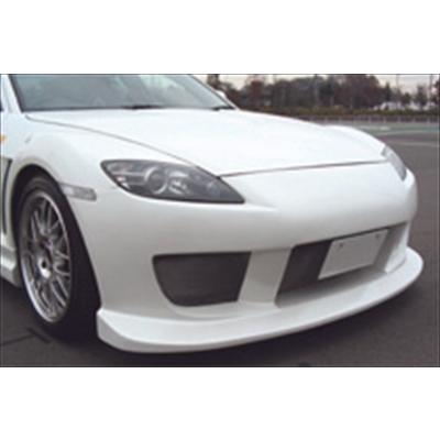 RX-8 フロントバンパースポイラー 塗装済み : エアロ.カスタムパーツの