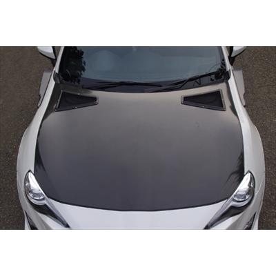 BRZ ZC6 ボンネット CFRP製 With DUCT 取付込 : エアロ.カスタムパーツ