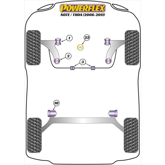 ノート　右ロアアーム 楽天市場】【中古】 ノート SNE12 右フロントロアアーム E-POWER X