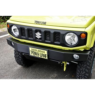 JB64W ジムニー PLUS SPORTS フロントスクエアバンパー フォグランプ