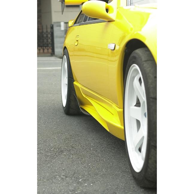 フェアレディZ Z32 Pro Spec サイドスカート&スプリッター (2by2) 塗装