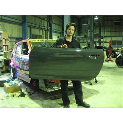 スカイライン GT-R R33 M-SPL ドアパネル 左側 FRP製