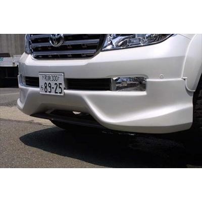 ランドクルーザー 200系 フロントハーフスポイラー FRP : エアロ 