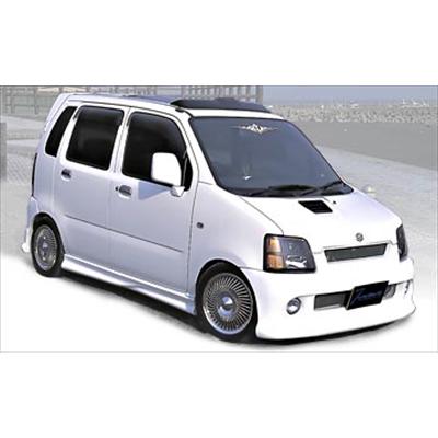 WAGON R MC21S サイドステップ 塗装済み : エアロ.カスタム