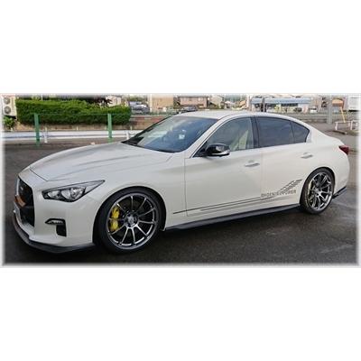 スカイラインセダン V37 400R フロントリップスポイラー カーボン
