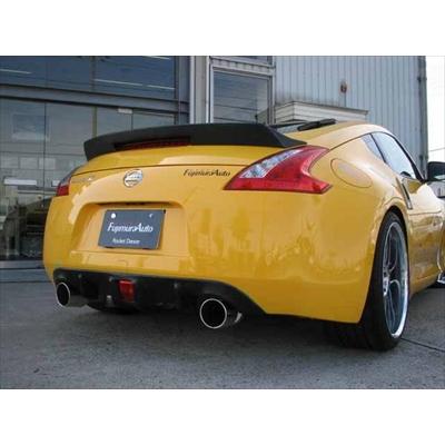 フェアレディZ Z34 リアアンダーデュフューザーフィン （カーボン綾