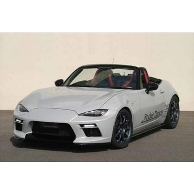 ロードスター ND5RC リアディフューザーフィン FRP製 塗装取付込