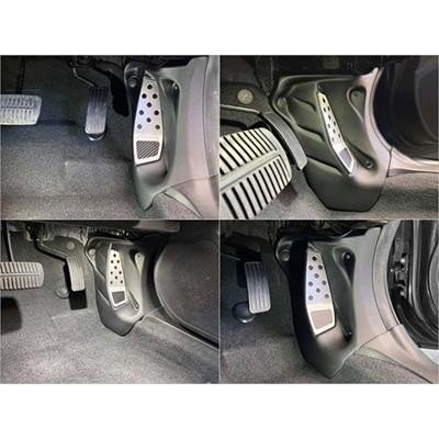VM レヴォーグ 右足フットレストkit type2 デコシート付き/黒 VM レヴォーグ 右足フットレストkit type2 デコシート付き/黒