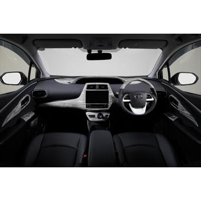 プリウス 50系 ZVW50 ZVW51 ZVW55 前期用]インテリアパネル プリウス ZVW50系 前期 インテリアパネル 13PCS エボニー調ホワイト