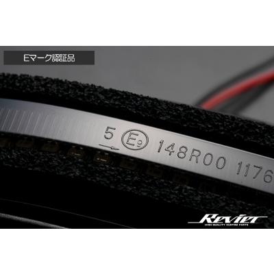SH36 クラウンスポーツ LED ウインカーミラーレンズキット 流星バージョンSS ポジション機能つき スモークレンズ/ポジション：ブルー_3