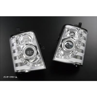 エブリイワゴン DA64W 3DLEDライトバー搭載 ヘッドライトユニット 流星