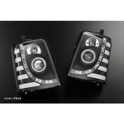 エブリイワゴン DA64W 3DLEDライトバー搭載 ヘッドライトユニット 流星