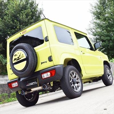★ジムニー　マフラー　ロッソモデロ JB64W/JB74W ジムニー/シエラ用 DUSSEL SPORT GL-T 左出し砲弾