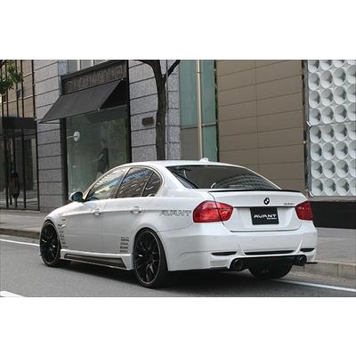 BMW 3シリーズ E90 前期 AVANT 3点キット LEDデイライトキット付き マフラー左右シングル出し仕様 塗装取付込｜toptuner-store｜02