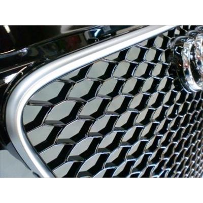 Audi TT 8J TTRS 純正フロントグリル シルバーフレーム 本体のみ 取付