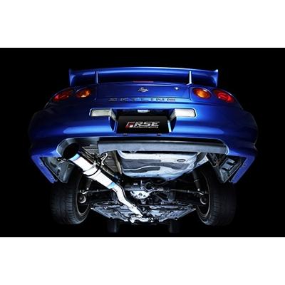 フルチタンマフラー ER34 スカイライン 2DOOR RB25DET : エアロ