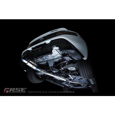RZ34 フェアレディZ フルチタンマフラーキット TYPE-R : エアロ
