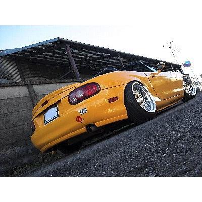 ロードスター NB T-design リアアンダースポイラー 塗装取付込