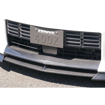 RZ34 フェアレディZ カーボン フロントバンパーガーニッシュ 平織