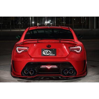 86 ZN6 KUHL スワンネック ミドルタイプ GT ウイング カーボンウイング