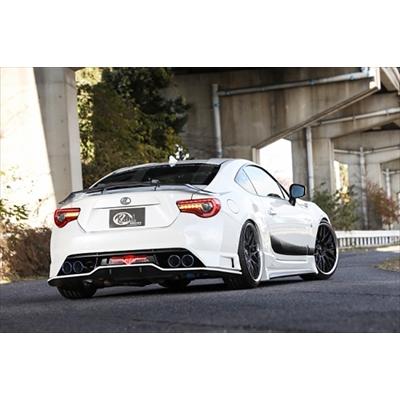 86 ZN6 後期 02R-SS II専用 スラッシュ4テールマフラー 100φ : エアロ