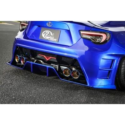 マ*ー様 クール kuhl 86 スラッシュテール4本出しマフラー KUHL RACING 02R-SSI 専用 スラッシュ4テールマフラー Ver2 86