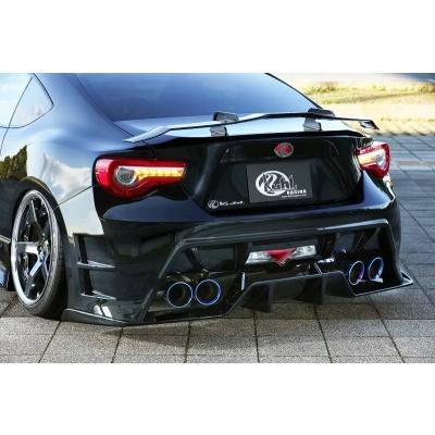 ZN6 86 KUHL Ver1 01R-GT スラッシュ4テールマフラー 116φ