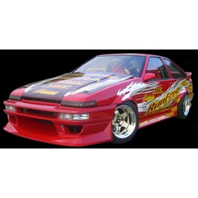 AE86 TURENO Type 2 3点キット(フロントバンパー・サイドステップ 