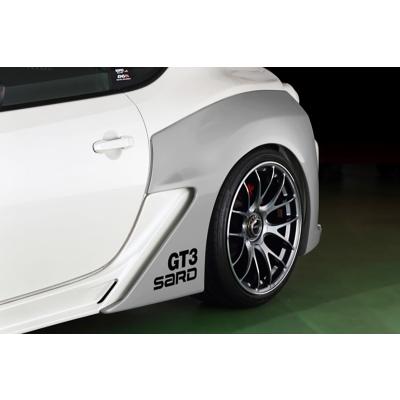 SARD（サード） 86 ZN6 GT3 リアフェンダーキット ダクト穴開けあり