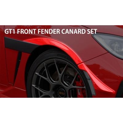 フロントフェンダーカナードフィン②　brz zd8 gr86 zn8 パーマットオプション (op) スタイルのフロントフェンダー