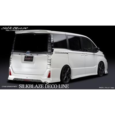 ノア ZRR80/85/ZWR80 SILKBLAZE デコライン Ver.2 カラー：レッド｜toptuner-store｜04