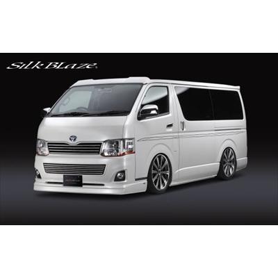 Silk Blaze（シルクブレイズ） ハイエース H200 後期 デコライン 白