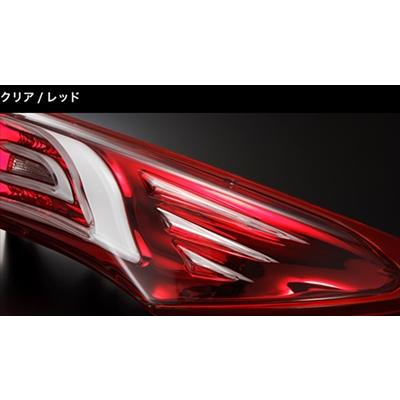ハリアー 60系 ダズフェローズ プレミアムLEDテールランプ クリア