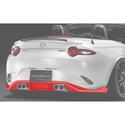 お値下げ ロードスター ND リアハーフスポイラー 塗分け塗装済 バックフォグ有 メテオグレーマイカ (42A)/ブラック (202) 【FK1063358134】(38623円)