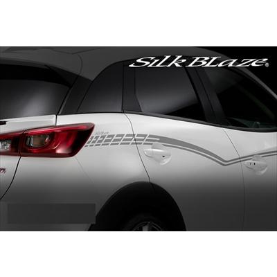 CX-3 DK5 SilkBlaze デコラインステッカー カラー：ホワイト｜toptuner-store｜03