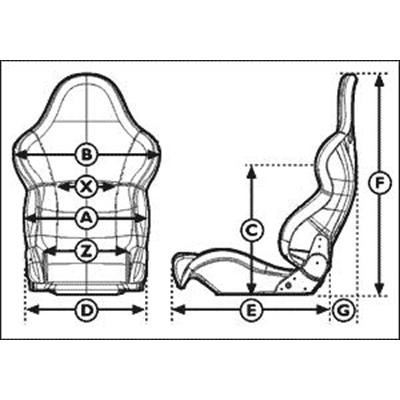 TUNING SEAT チューニングシート R100J 黒/ 黒｜toptuner-store｜03