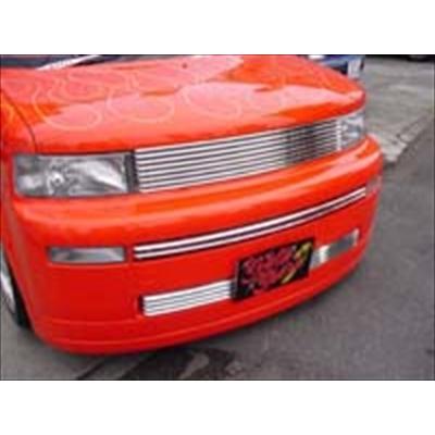 bB アルミビレットグリル(上/中/下段)3点Set 前後期 : エアロ.カスタム