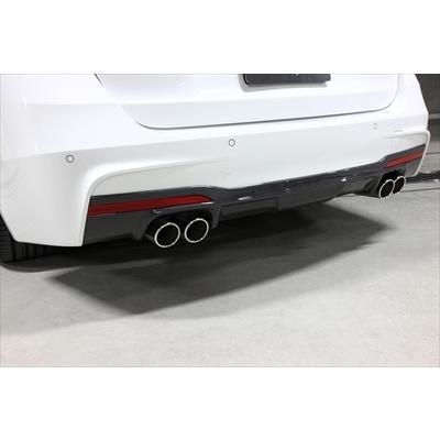 BMW 3シリーズ F30/31 M-SPORT リアディフューザー デュアル4テール 