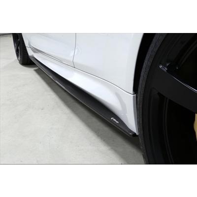 BMW M4 F82 サイドスカート ドライカーボン製 : エアロ.カスタムパーツ